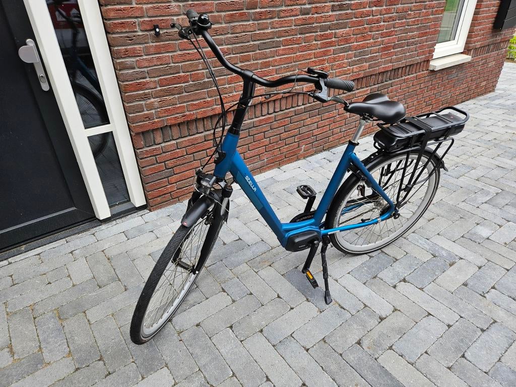 600km! Stella Livorno MDS middenmotor. Grote accu., Fietsen en Brommers, Elektrische fietsen, Ophalen, Zo goed als nieuw, 50 km per accu of meer