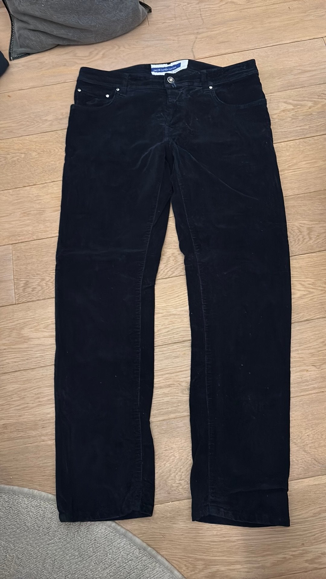 Jacob cohen fijne rib broek 36/32, Ophalen of Verzenden, Zo goed als nieuw, Overige maten