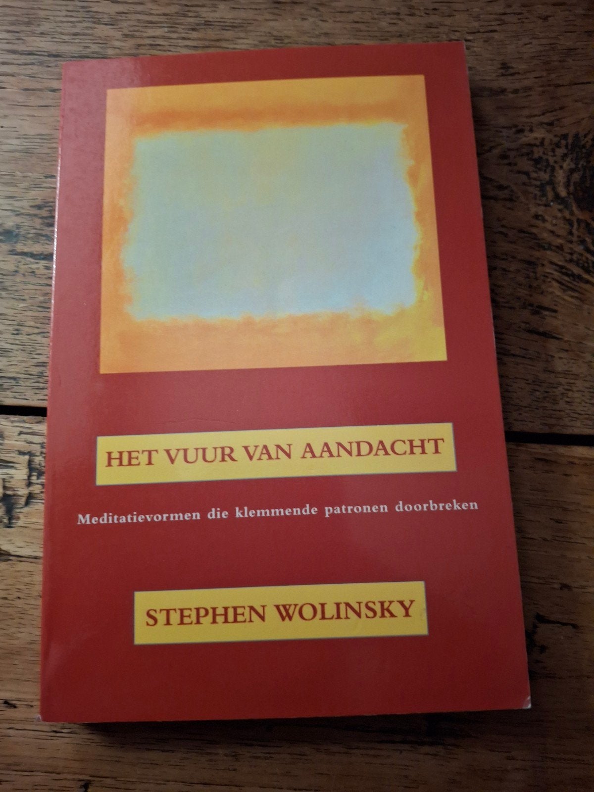 S.H. Wolinsky - Vuur van aandacht, Gelezen, Overige typen, Ophalen of Verzenden, S.H. Wolinsky