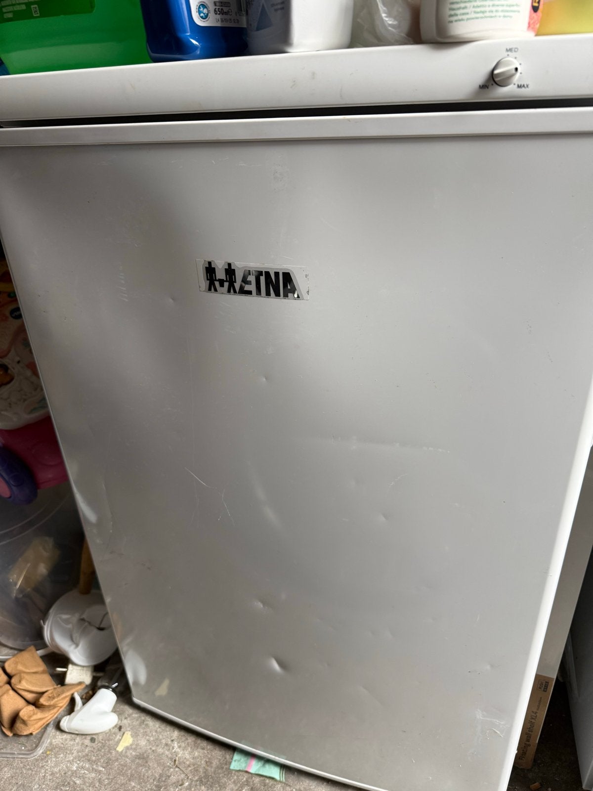 Goed werkende vriezer, gekocht in 2023 bij MediaMarkt, Minder dan 60 cm, Ophalen of Verzenden, Zo goed als nieuw, Vrijstaand