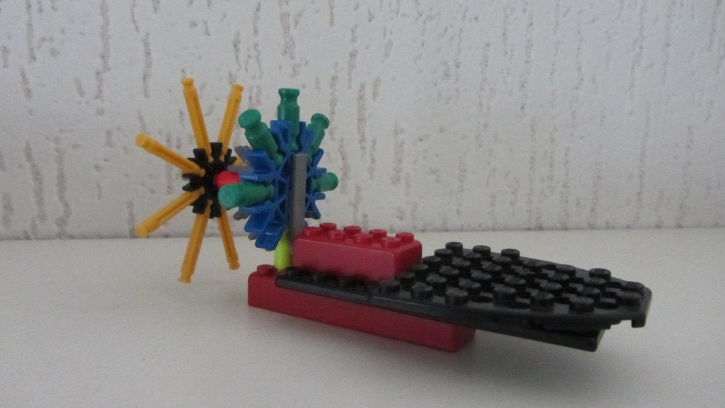 Knex moerasboot, vanaf 6 jaar., Kinderen en Baby's, Speelgoed | Bouwstenen, Ophalen of Verzenden, Zo goed als nieuw, K'nex