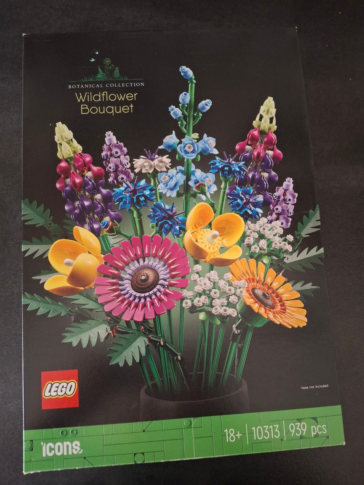 Lego Wildflower Boeket (10313) - 939 onderdelen - Gebruikt, Ophalen of Verzenden, Gebruikt