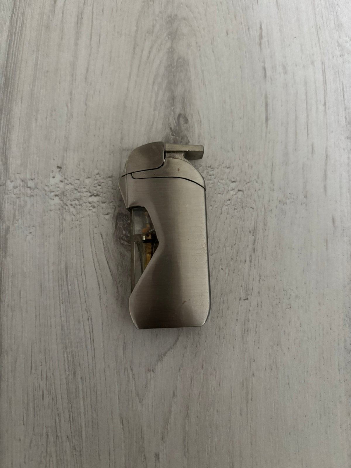 Metalen stormaansteker (jet flame), Ophalen of Verzenden, Zo goed als nieuw, Aansteker