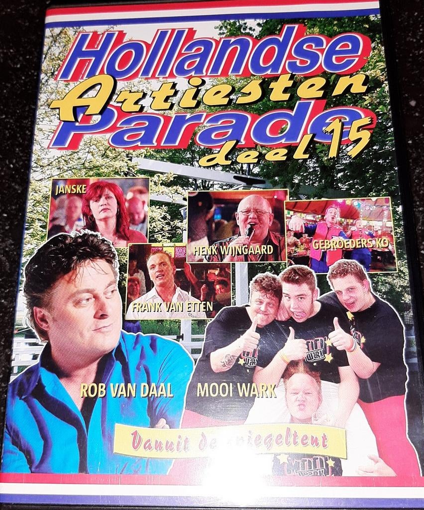 Hollandse artiestenparade deel 15, Alle leeftijden, Ophalen of Verzenden, Zo goed als nieuw, Muziek en Concerten