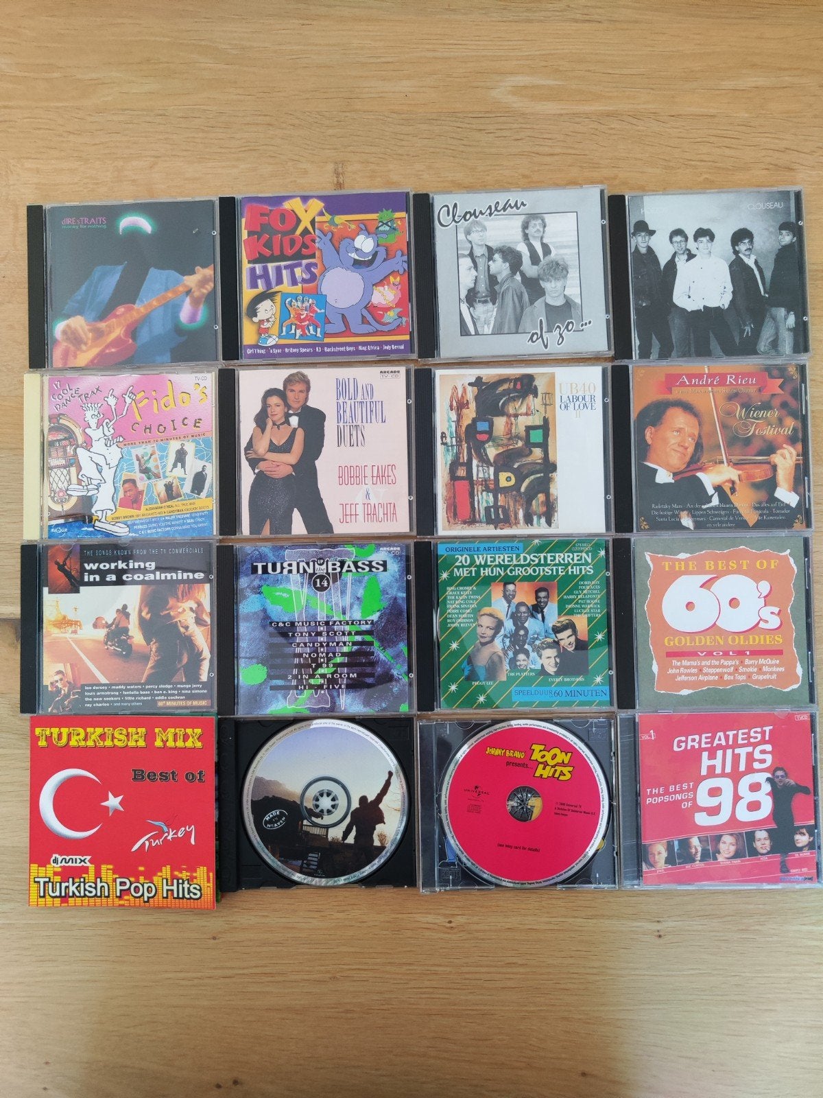 Diverse CD Collectie: Pop, Rock, Hits & Meer (16 stuks), Cd's en Dvd's, Gebruikt, Pop, Ophalen of Verzenden, Verzamelalbum
