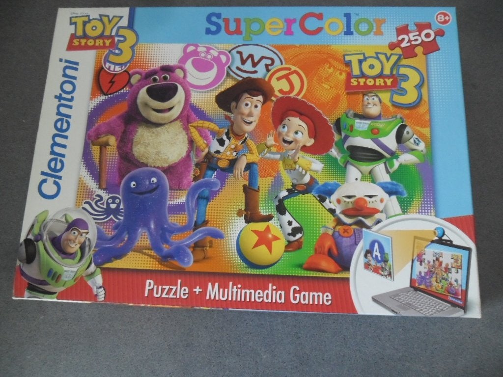 Toy Story 3 + Multimedia Game, Ophalen, Meer dan 50 stukjes, Zo goed als nieuw, 6 jaar of ouder