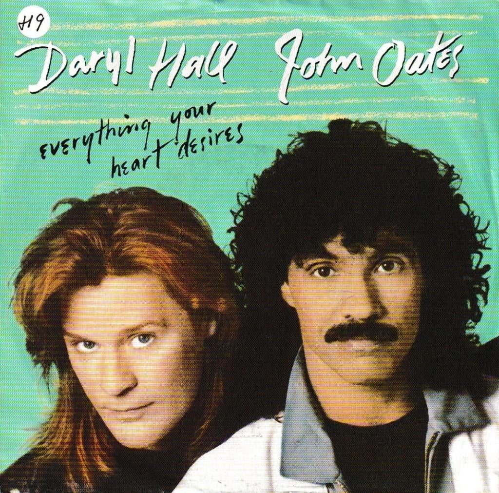 Daryl Hall & John Oates - Everything your heart desires, Gebruikt, 7 inch, Single, Ophalen of Verzenden