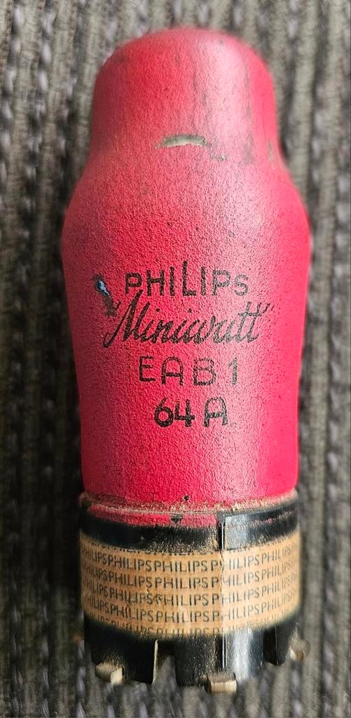 Lot van 4 Vintage Elektronenbuizen, Ophalen of Verzenden