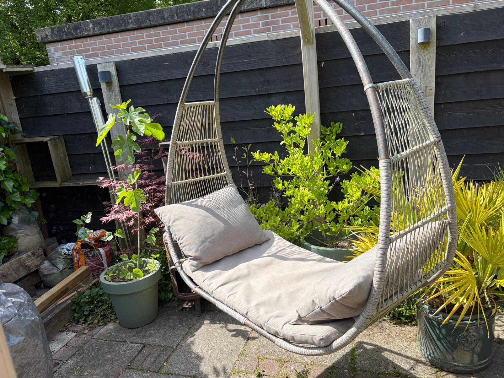 Gratis hangstoel, opknapper., Ophalen, Gebruikt