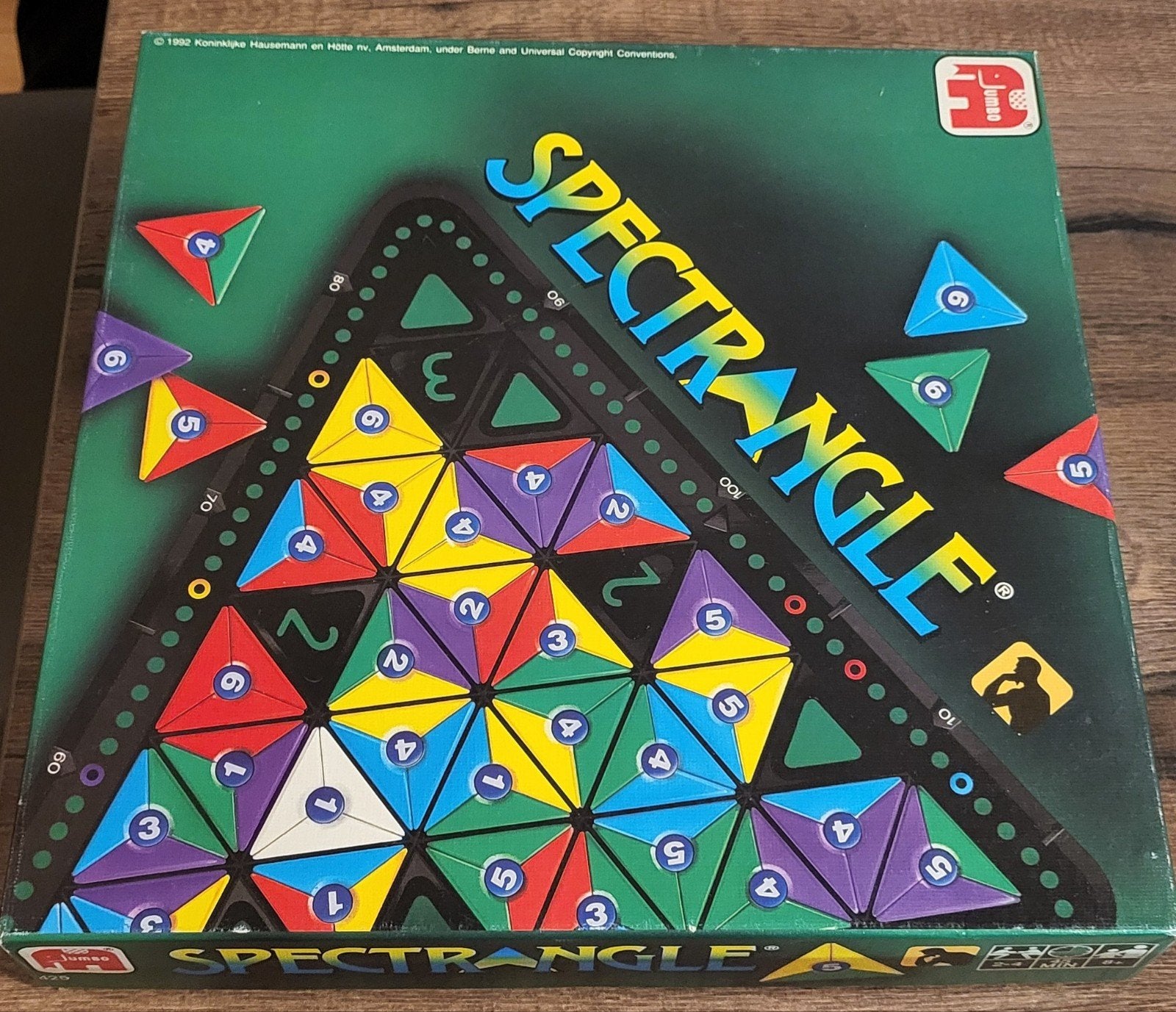 Spectrangle bordspel, Hobby en Vrije tijd, Drie of vier spelers, Ophalen, Gebruikt, Jumbo