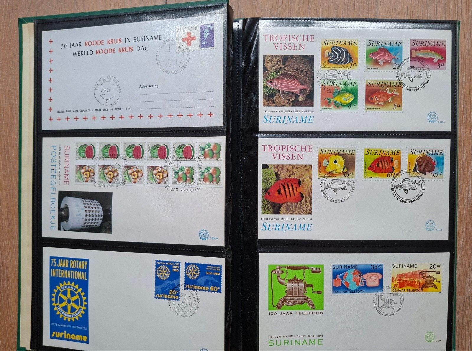 Eerstedagenveloppen First Day covers NL Antillen Suriname, Postzegels en Munten, Verzenden, Nederland