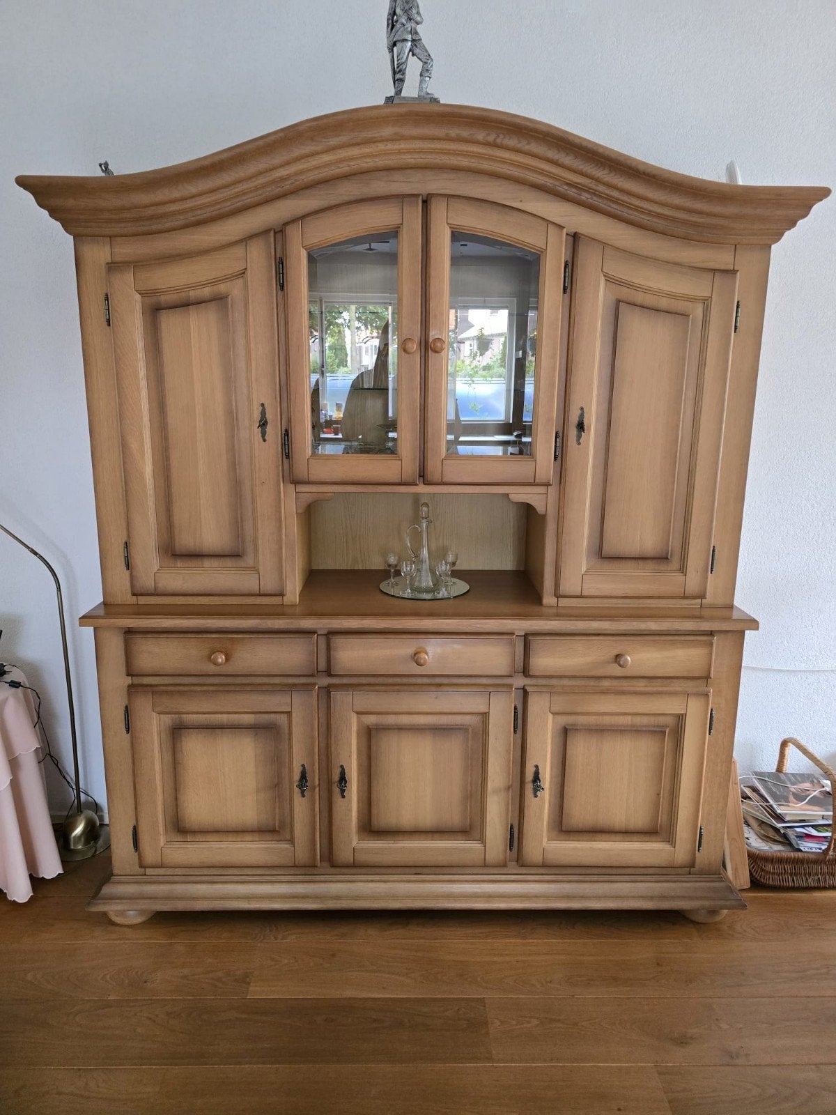 Buffetkast / Dressoir in 2 delen - 210x180x50 cm, Huis en Inrichting, Kasten | Buffetkasten, Ophalen, Gebruikt, 200 cm of meer