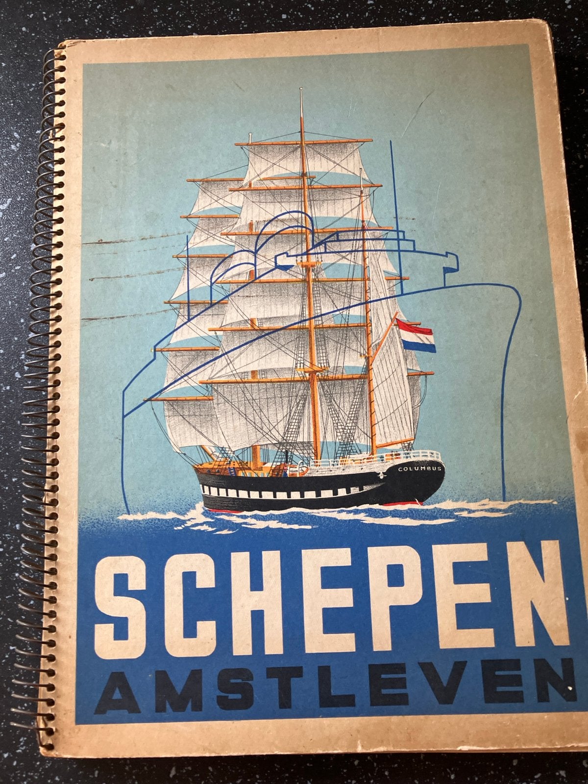 Schepen Amstleven - Uniek Boek uit 1939, Ophalen of Verzenden, Gelezen, Overige typen