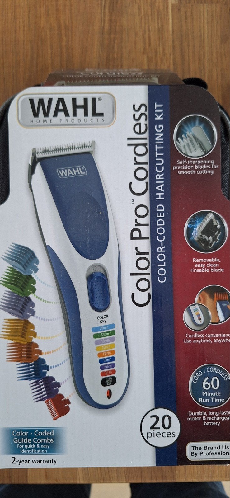 Wahl Color Pro Cordless Tondeuse - Haarverzorgingskit, Ophalen, Nieuw, Haarverzorging