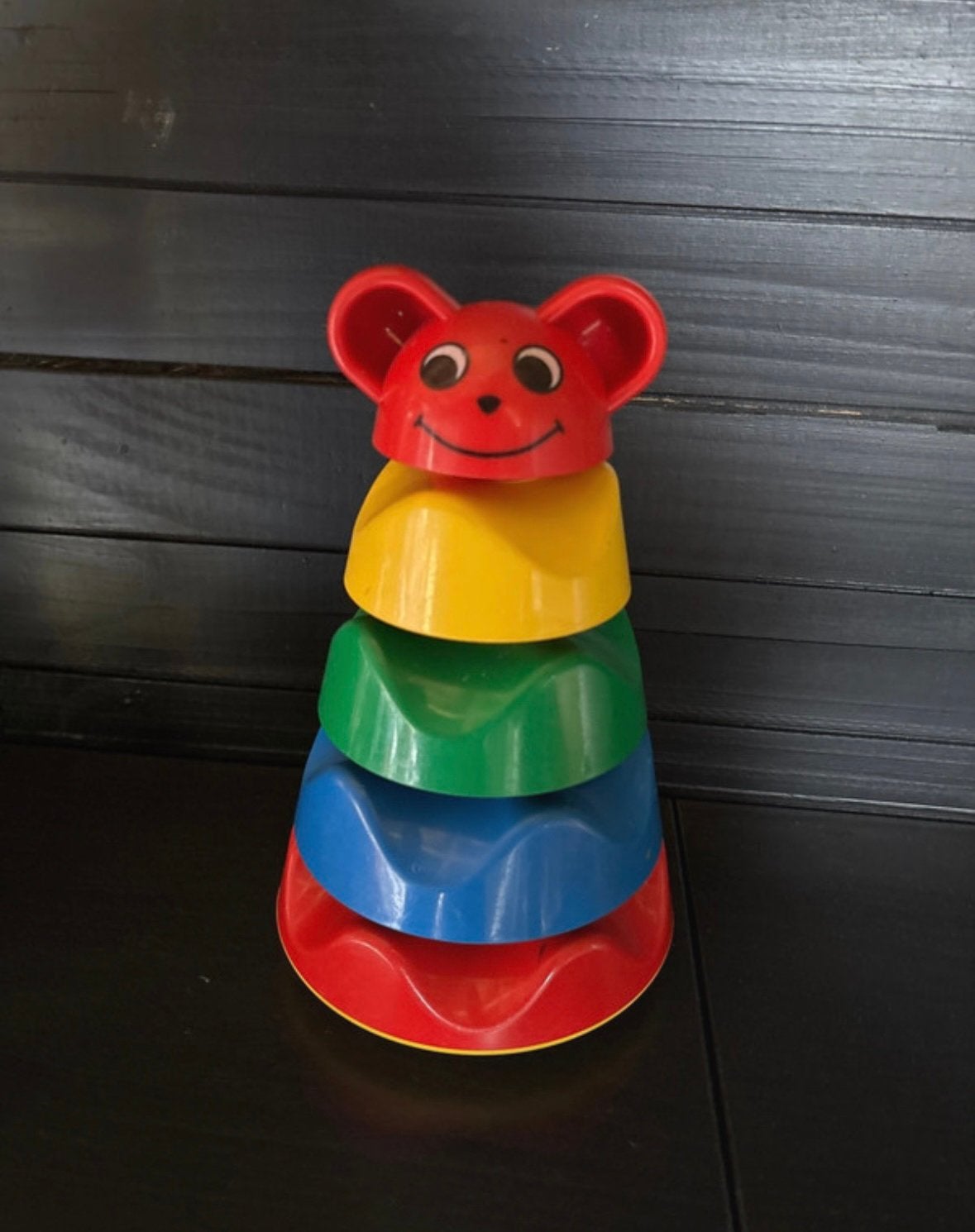 Vintage duplo primo stapeltoren (stack-a-mouse), Ophalen of Verzenden, Zo goed als nieuw, Compleet, Duplo