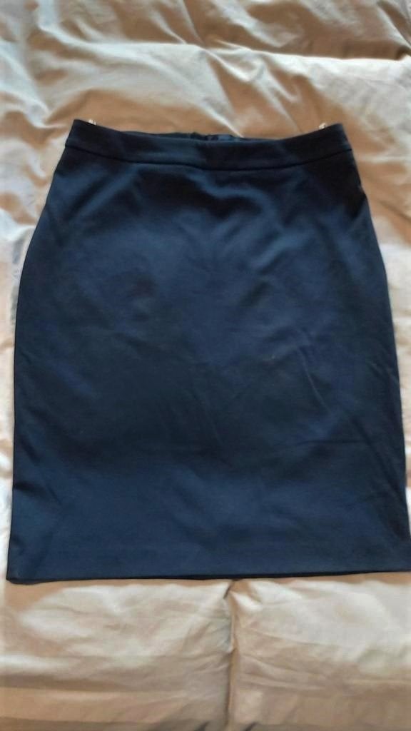 Mayerline, effen blauwe rok, mt 40, stretch, Kleding | Dames, Maat 38/40 (M), Mayerline, Blauw, Ophalen of Verzenden