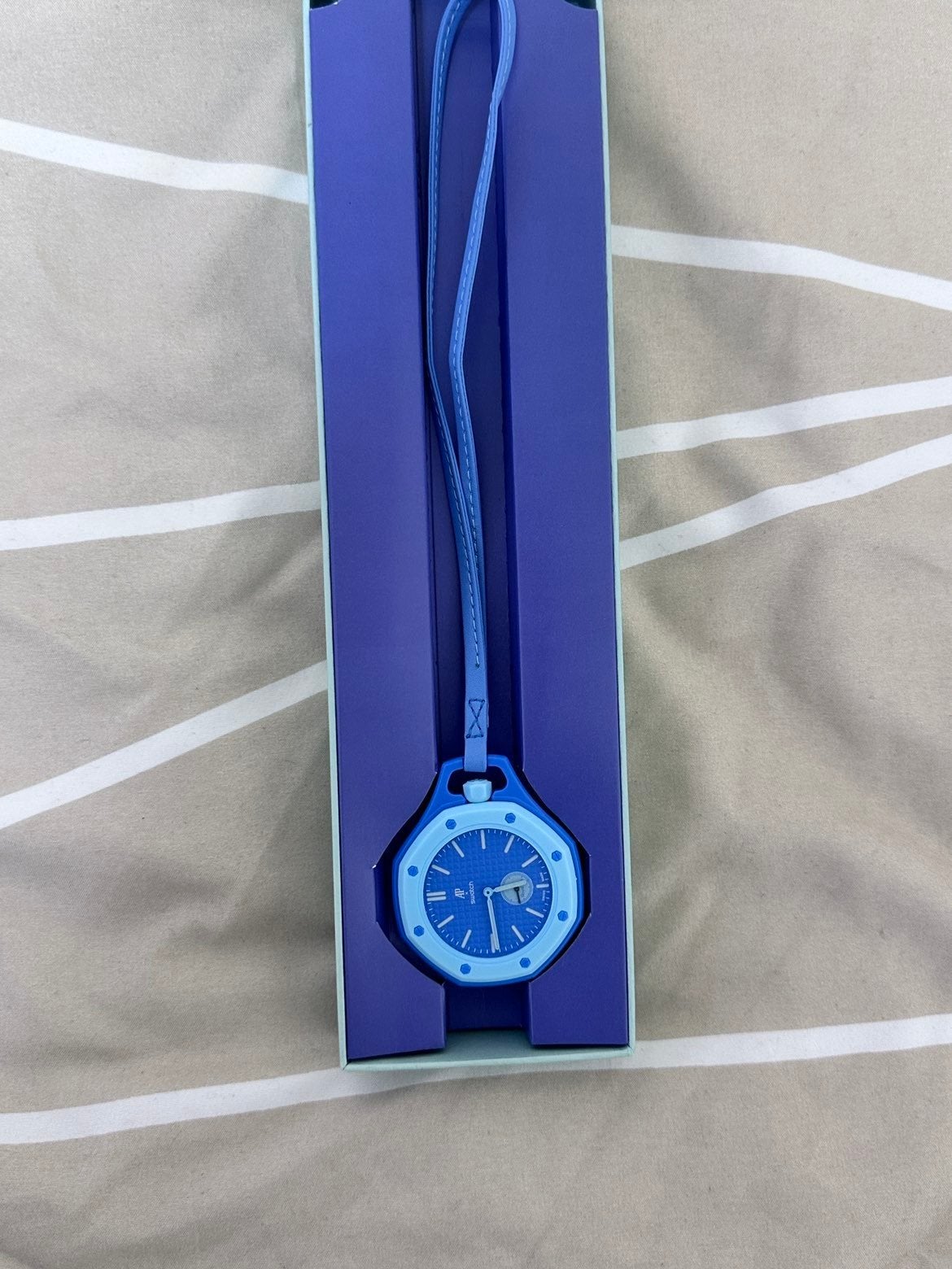 AP Swatch Bioceramic Royal Pop Collection Zakhorloge, Sieraden, Tassen en Uiterlijk, Horloges | Dames, Swatch, Nieuw, Kunststof