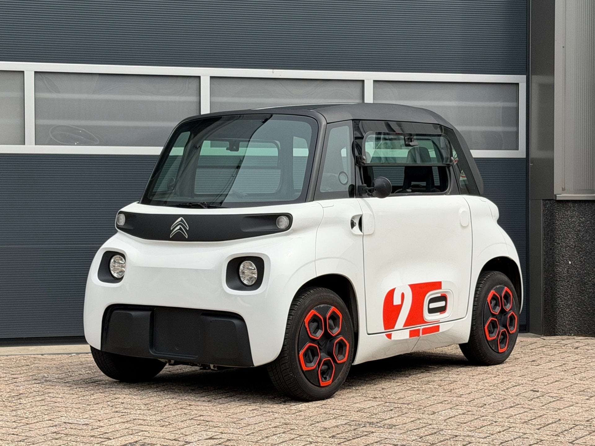 Citroen Brommobiel AMI bj.2021 Panoramadak|Parelmoerwit., Gebruikt, Overige merken