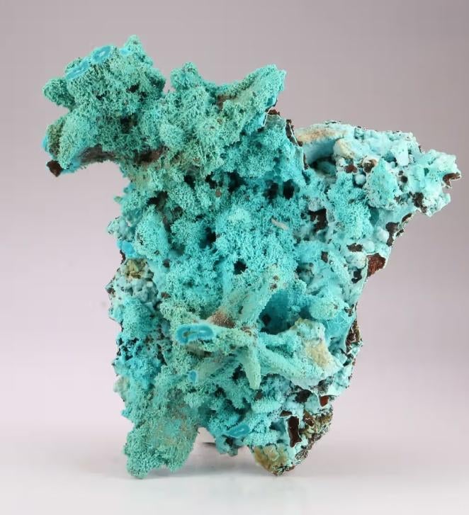 CHRYSOCOLLA pseudo na AZURIET uit Congo. VERKOCHT !, Ophalen of Verzenden, Mineraal