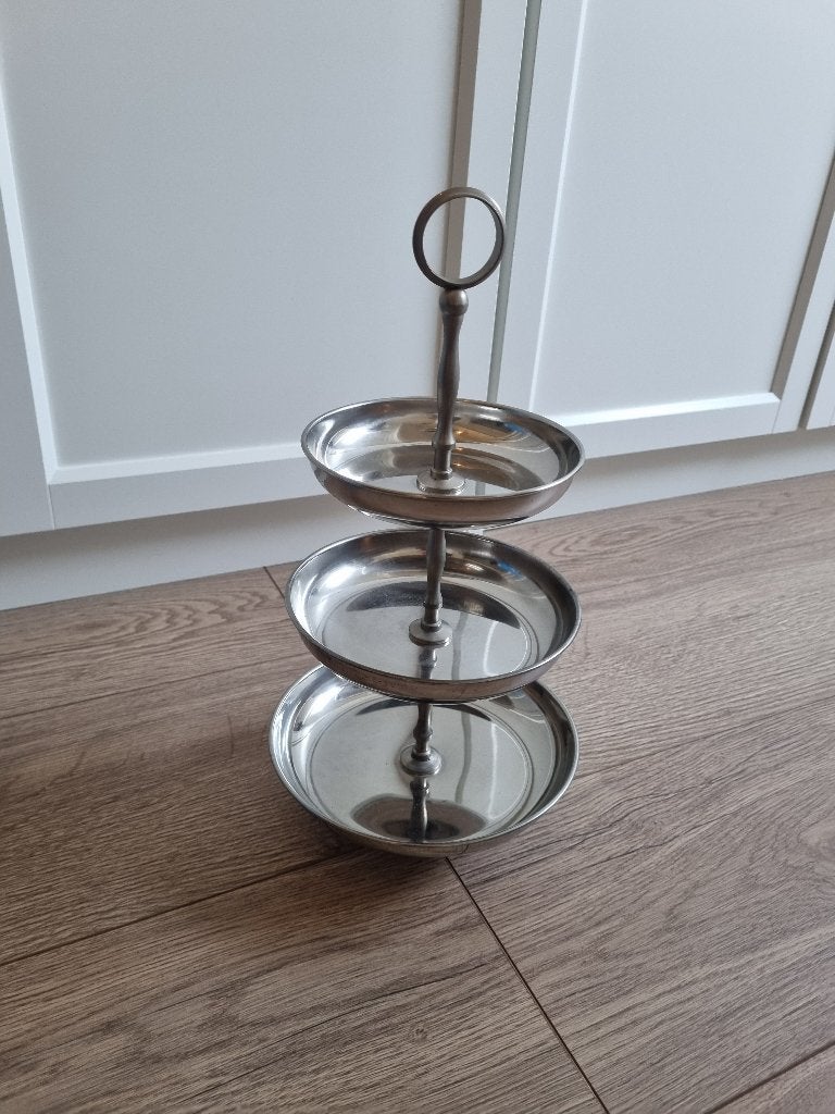 Etagère zilver, Ophalen, Gebruikt