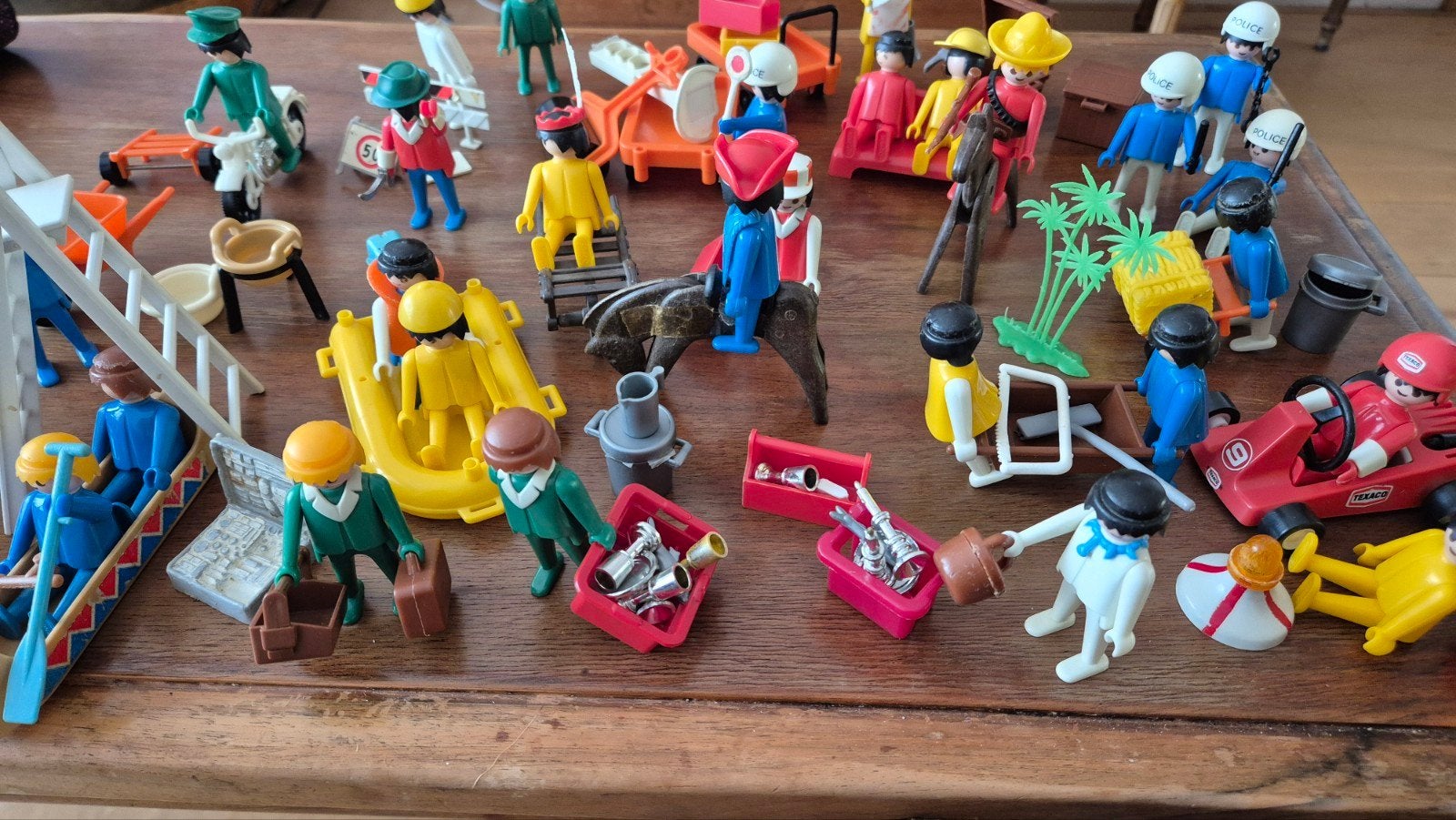 Vintage Playmobil poppetjes en accessoires, Ophalen of Verzenden, Gebruikt