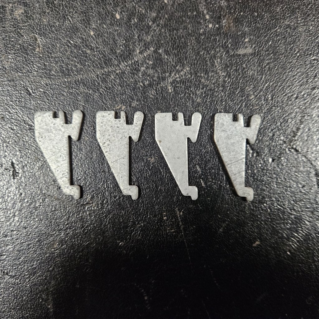 Metalen schappendragers, plankendragers, Niet ingevuld, Gebruikt, Niet ingevuld, Niet ingevuld