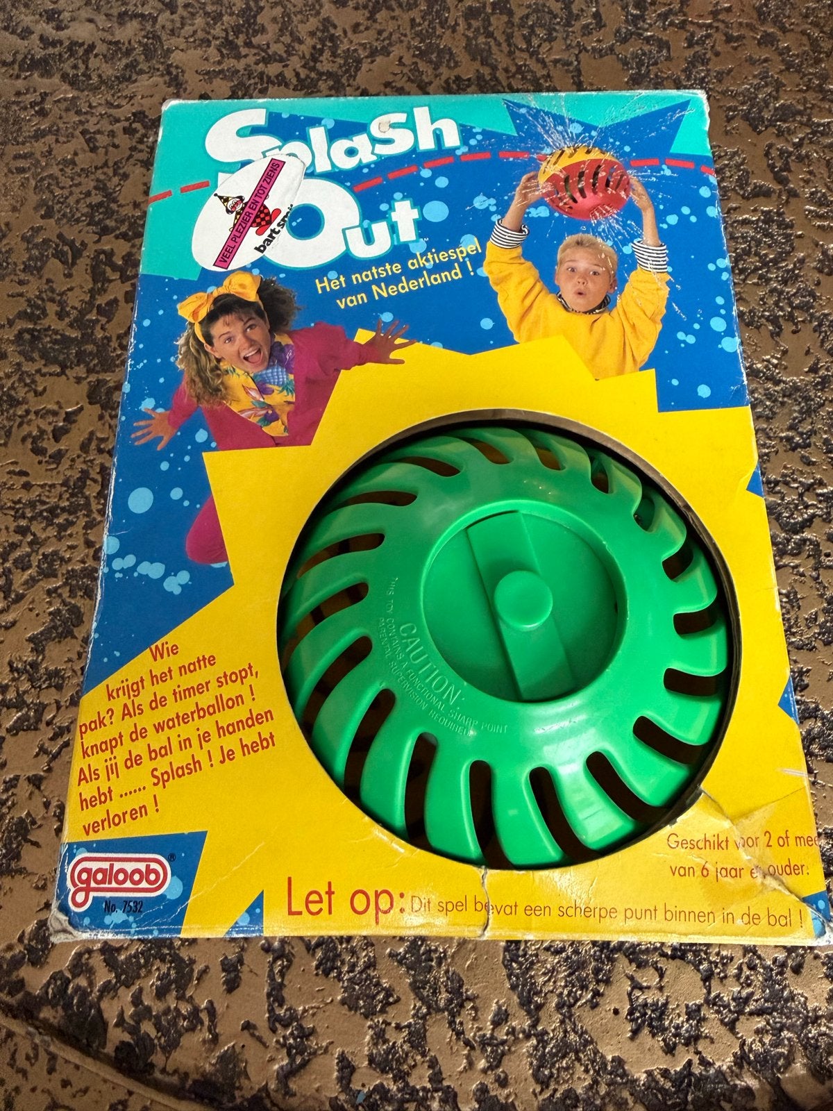 Splash Out Vintage Galoob geopende verpakking werkende timer, Ophalen of Verzenden, Zo goed als nieuw