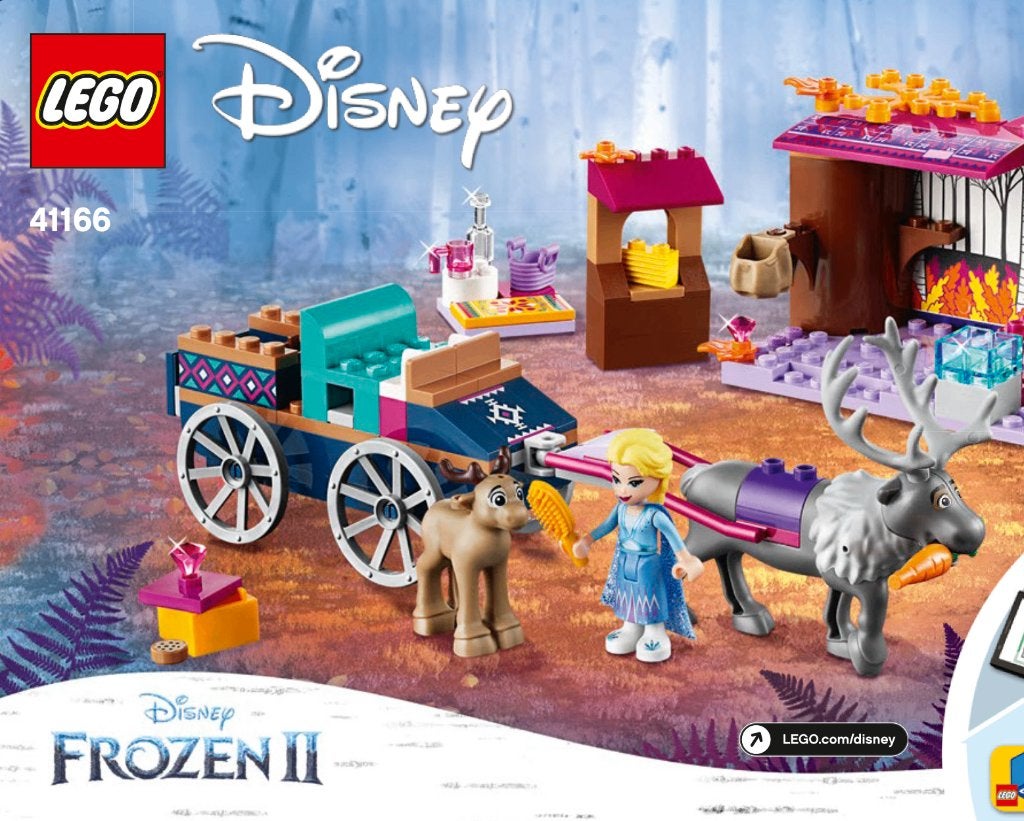Lego Disney 41166 Elsa + 43198 Anna + 43209 Lego Elsa, Verzenden, Lego, Overige typen, Zo goed als nieuw