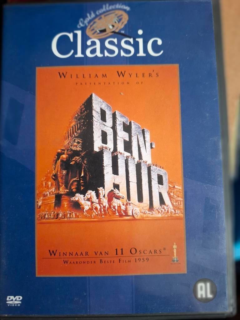 Ben hur, Cd's en Dvd's, Dvd's | Klassiekers, Alle leeftijden, Ophalen of Verzenden, Zo goed als nieuw, Actie en Avontuur