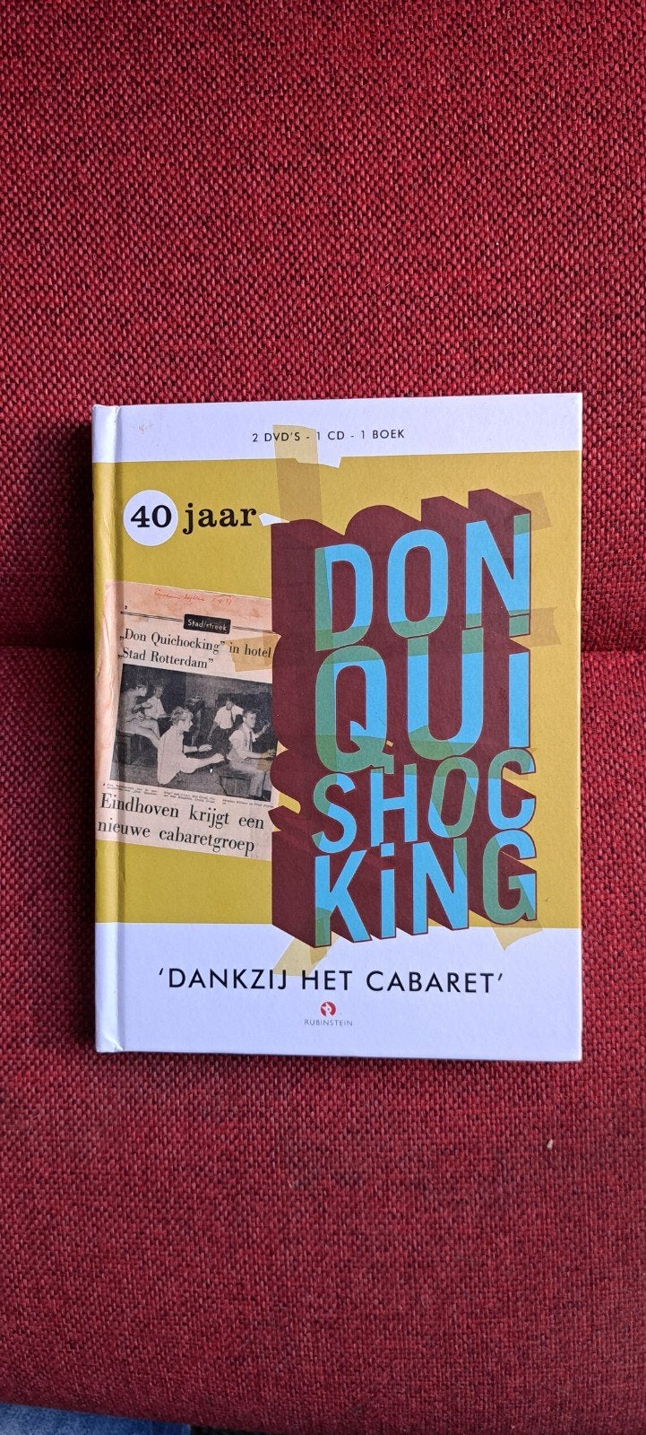 Don Quishocking - 40 jaar 'Dankzij het cabaret' (2 DVD's), Overige artiesten, Alle leeftijden, Nederlands, Zo goed als nieuw