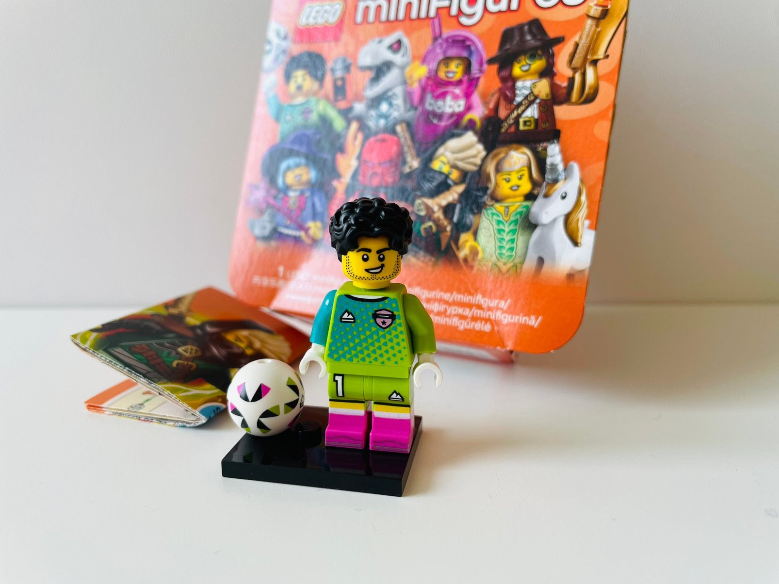 Lego-minifiguren 71052, voetballer, Lego, Inclusief accessoires, Nieuw, Ophalen of Verzenden
