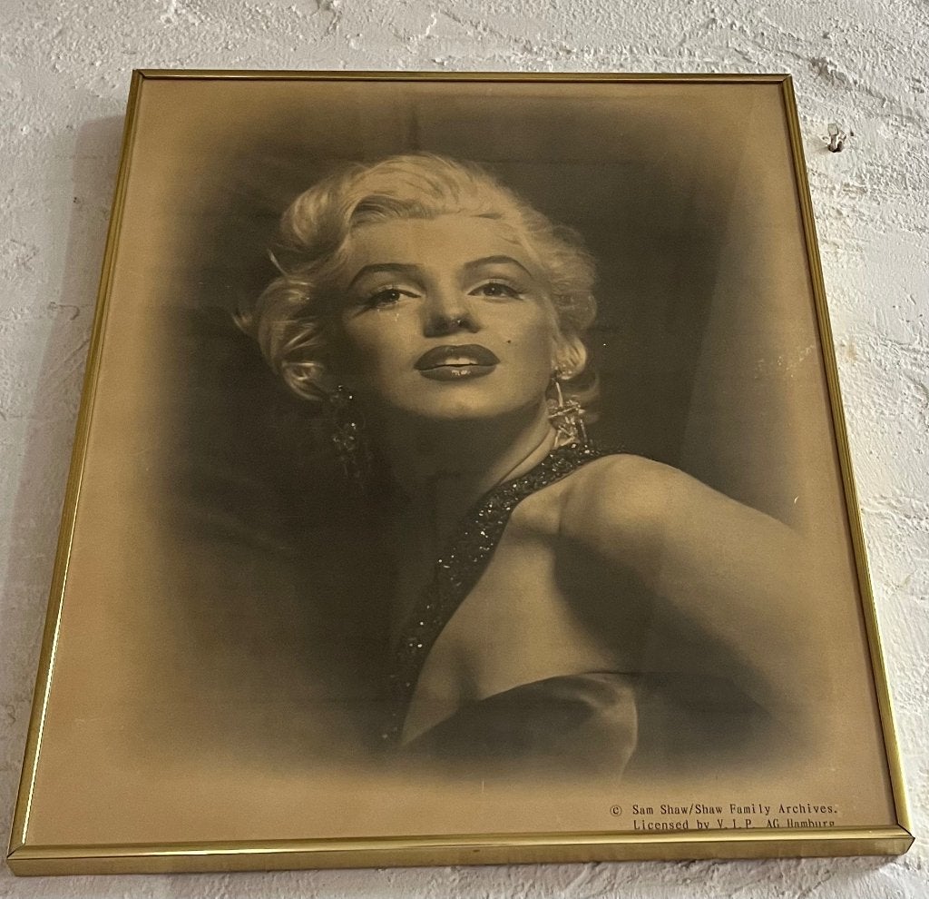 Ingelijste Marilyn Monroe foto - Sam Shaw/Shaw Family, Verzamelen, Beelden en Beeldjes, Ophalen, Gebruikt, Mens