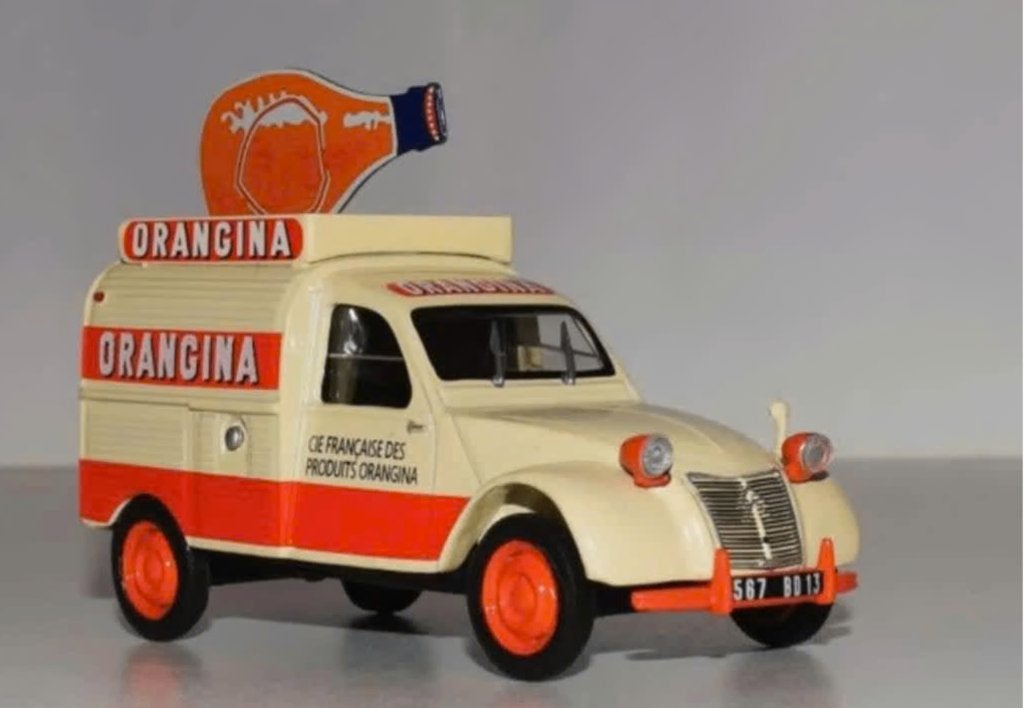 Citroen 2CV AZU Orangina 1956 1/43 Utilitaires Citroen # 4, Verzenden, Nieuw, Auto, Overige merken