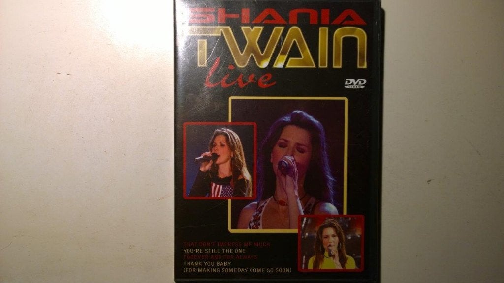 Shania Twain - Live! (DVD), Alle leeftijden, Ophalen of Verzenden, Zo goed als nieuw, Concert