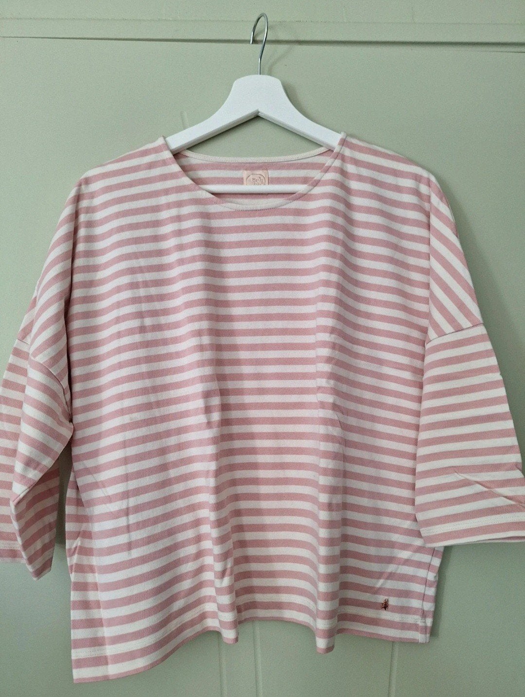 Des Petits Hauts shirt roze streep, Sessun stijl, Ophalen of Verzenden, Zo goed als nieuw, Roze