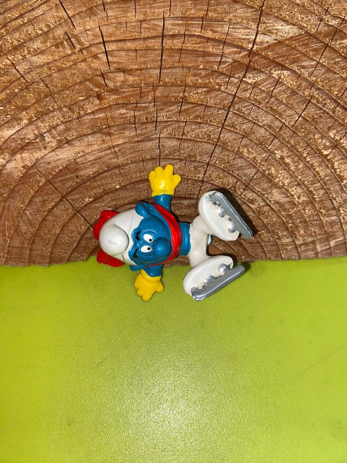 Smurfen schaatser smurf, Verzamelen, Ophalen of Verzenden, Zo goed als nieuw, Verschillende Smurfen