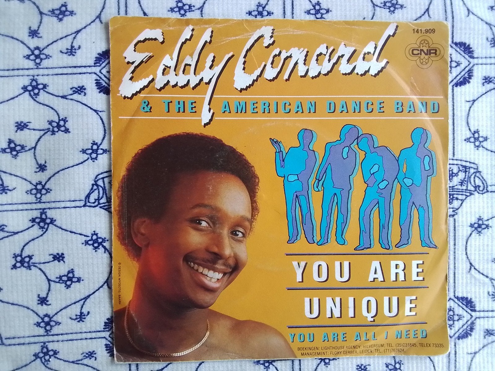 Eddy canard             You are unique, Cd's en Dvd's, Vinyl Singles, Ophalen of Verzenden, Zo goed als nieuw, 7 inch, Pop