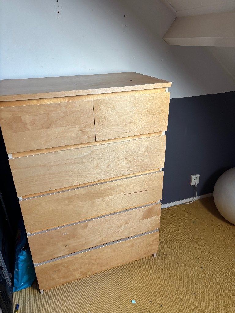 Ikea Ladenkast, 6 lades, Huis en Inrichting, Kasten | Ladekasten, Ophalen, Gebruikt, 5 laden of meer, 50 tot 100 cm