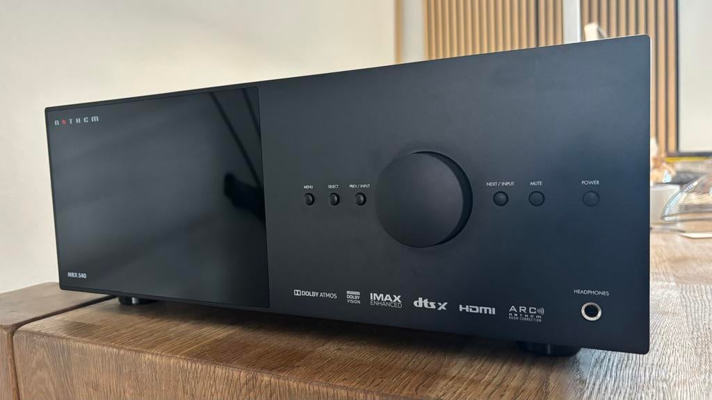 Anthem MRX540 8K AV-receiver - High-end thuisbioscoop, Overige systemen, Zo goed als nieuw, 120 watt of meer, Ophalen
