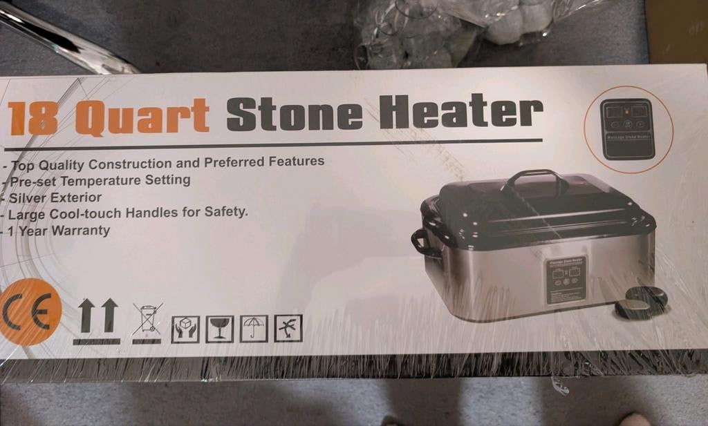 Nieuwe grote hotstone pan 18ltr, Ophalen of Verzenden, Nieuw, Hotstone