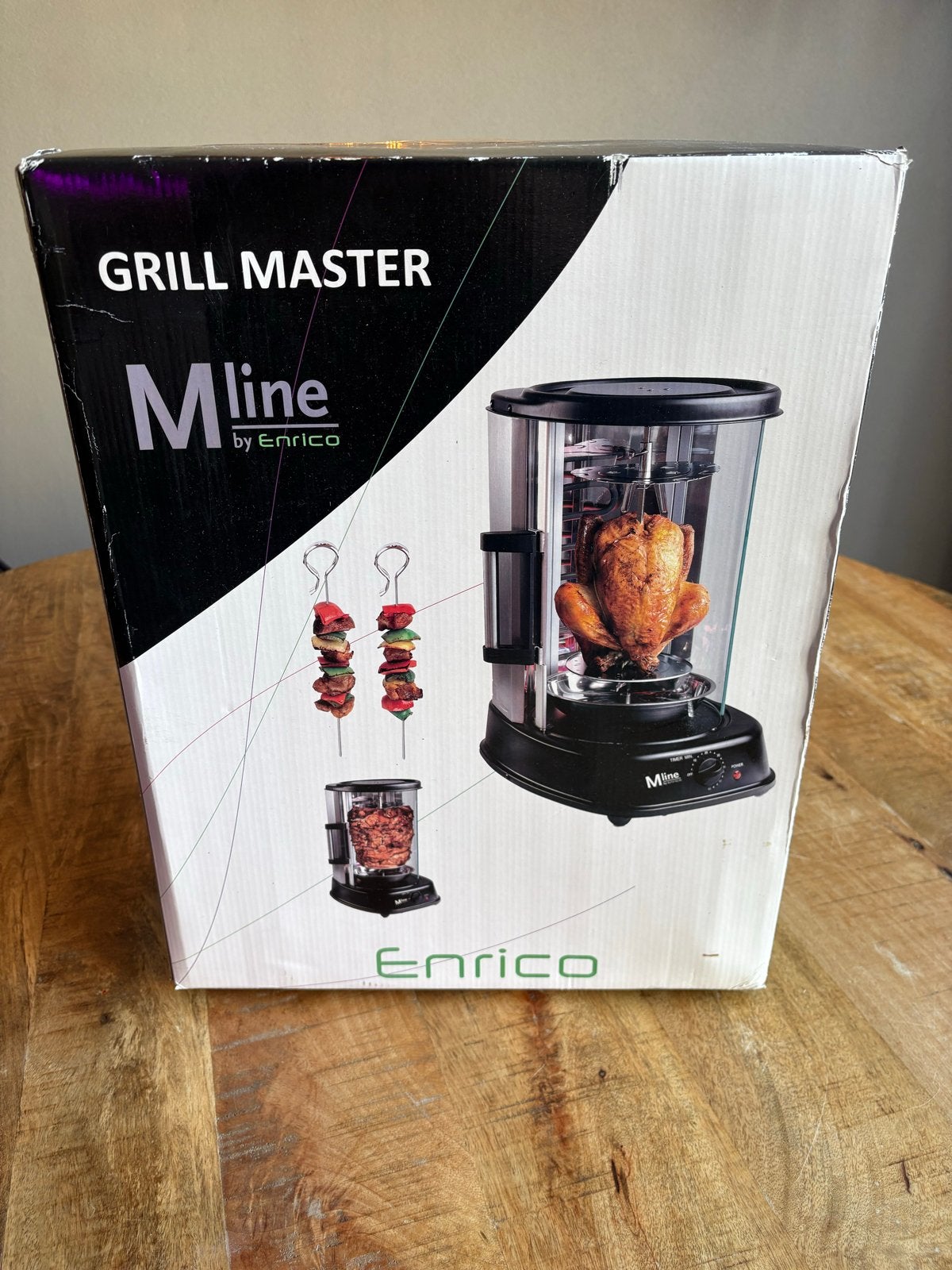 Enrico Grill Master Mline Rotisserie Oven - Nieuw in doos, Ophalen, 50 tot 55 cm, Overige merken, Hete lucht