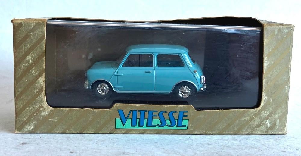 Mini MK2 blauw Vitesse L044B., Ophalen of Verzenden, Zo goed als nieuw, Auto, Overige merken