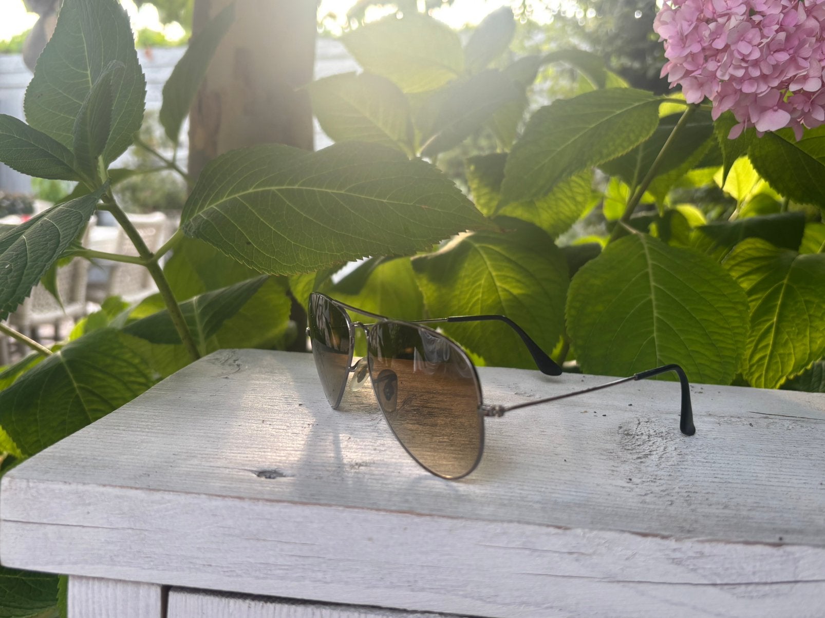 Vintage Rayban zonnebril, Sieraden, Tassen en Uiterlijk, Zonnebrillen en Brillen | Dames, Gebruikt, Zonnebril, Bruin, Ophalen of Verzenden