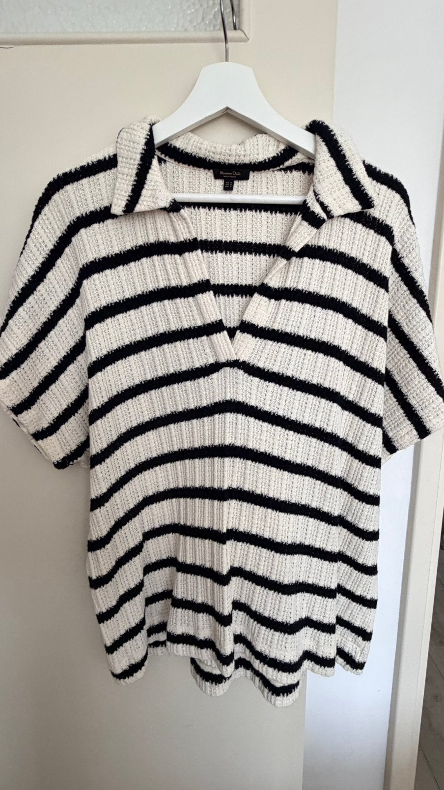 Stoere mooie Massimo Dutti top maat M, Ophalen of Verzenden, Gedragen, Maat 38/40 (M), Beige