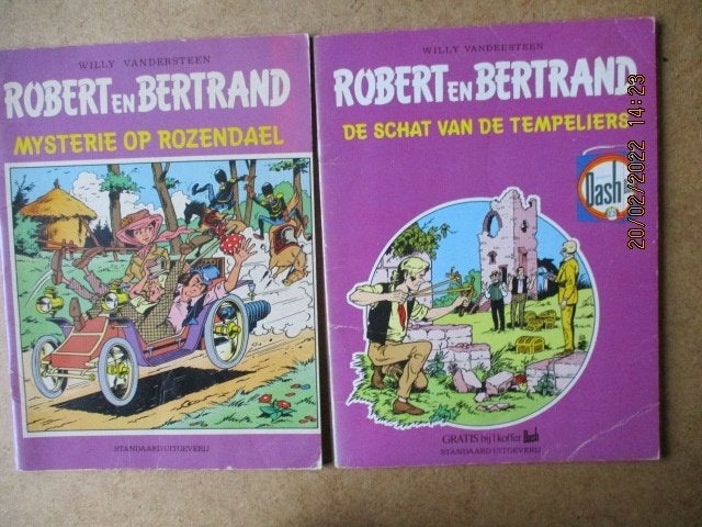 adv5814 robert en bertrand, Eén stripboek, Ophalen, Gelezen