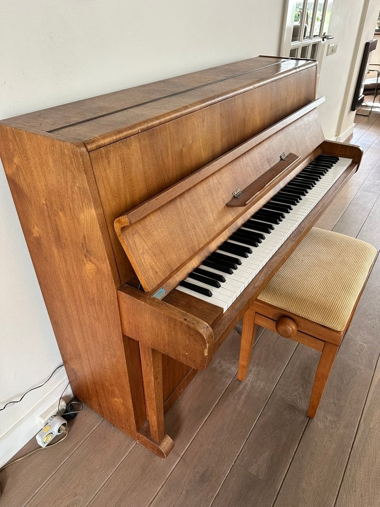 Piano, Muziek en Instrumenten, Ophalen of Verzenden, Gebruikt, Bruin, Piano