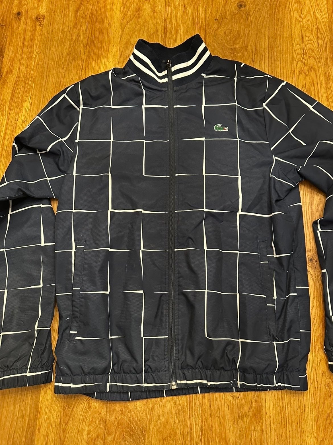 Lacoste Sport Trainingspak - Jas en Broek, Ophalen of Verzenden, Zo goed als nieuw, Algemeen, Maat 48/50 (M)