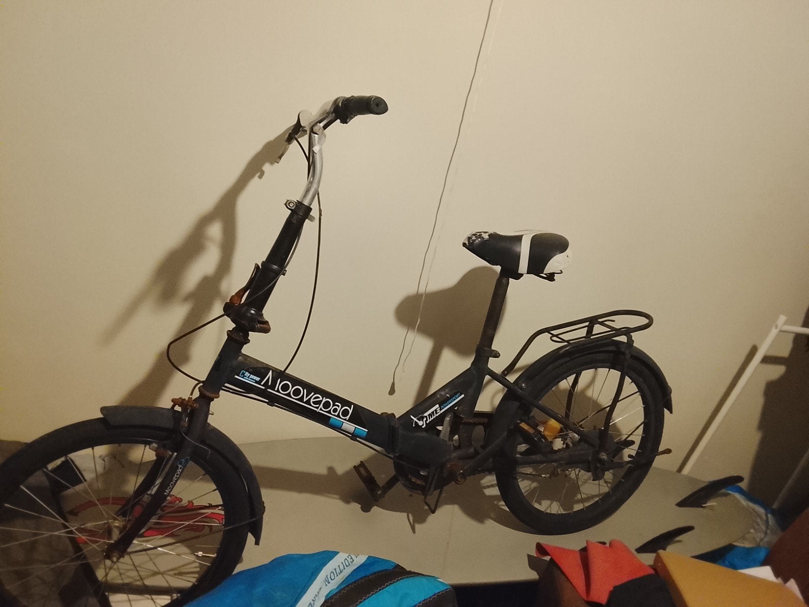 Moovepad opvouwbare fiets - Gebruikt, Overige merken, 20 inch of meer, Gebruikt, Velgrem