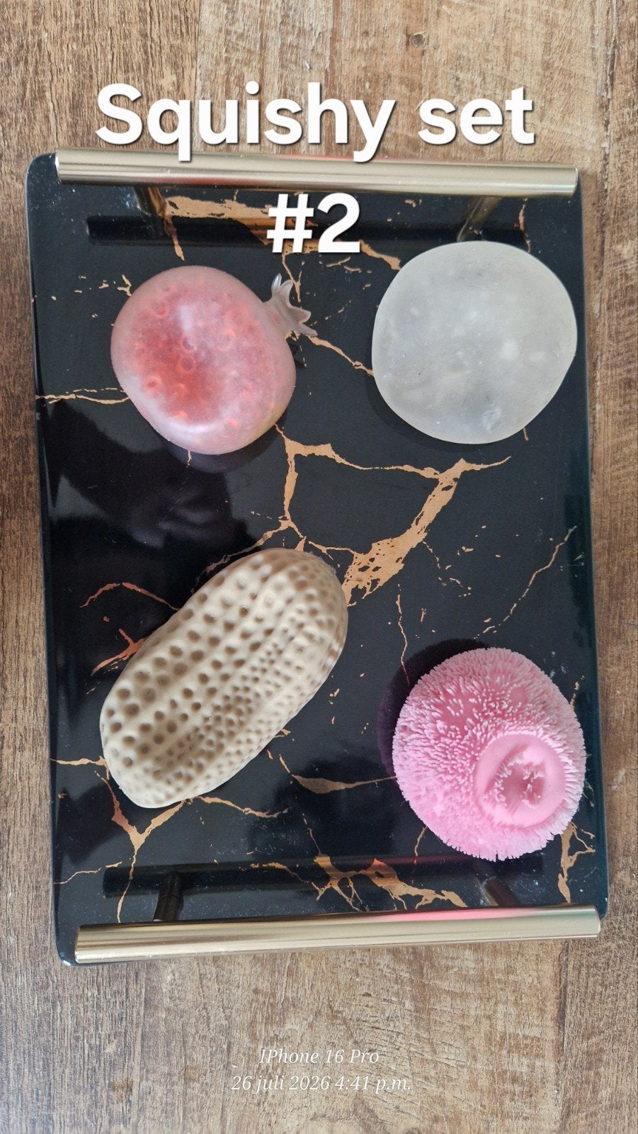 SQUISHY SET #2 !, Ophalen, Gebruikt