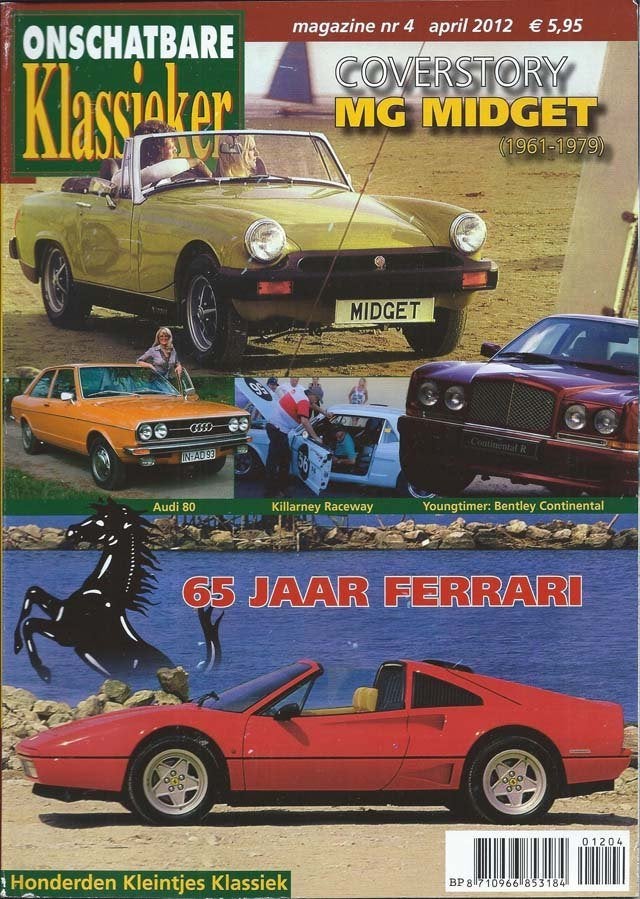 OK 4 2012 : MG Midget - Peugeot 406 Coupe - Schlumpf - Volvo, Ophalen of Verzenden, Gelezen, Algemeen